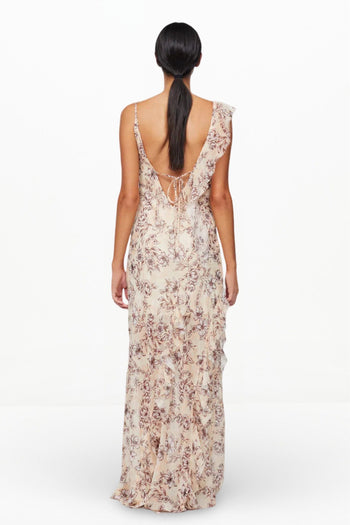 COURTNEY FRILL MAXI
