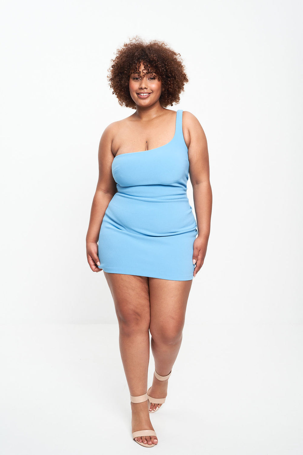 PALOMA MINI DRESS (AZURE)