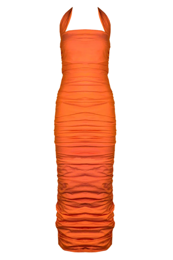 ARIEL HALTER DRESS (APEROL)