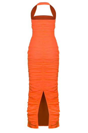ARIEL HALTER DRESS (APEROL)
