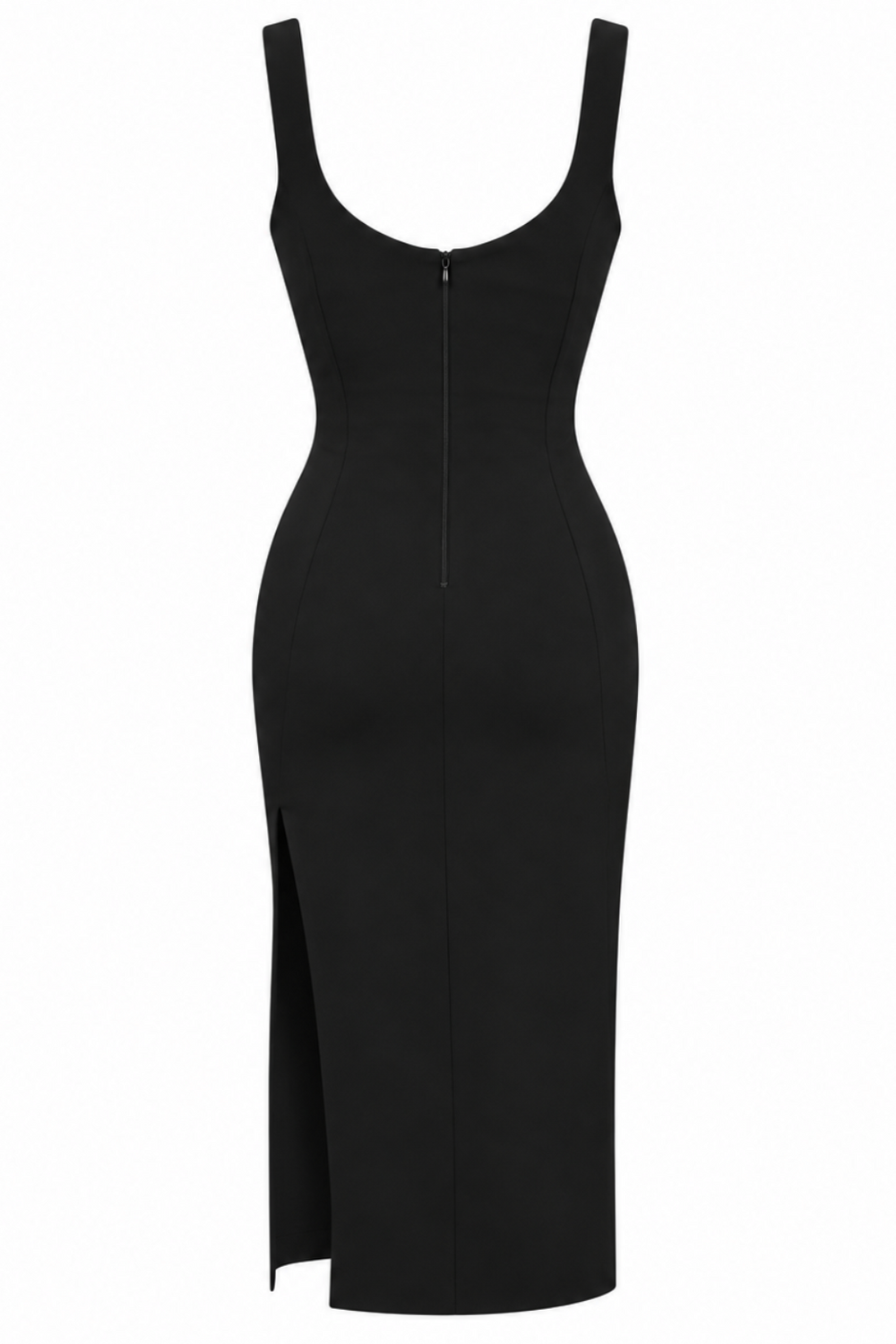 JOELLE MIDI DRESS (BLACK)