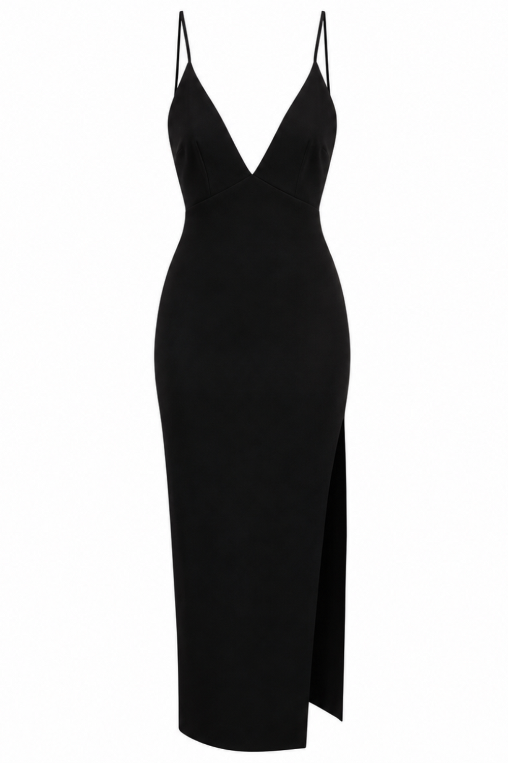 MADDISON V MIDI DRESS