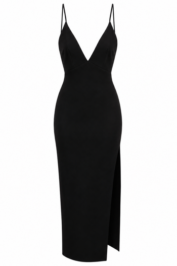 MADDISON V MIDI DRESS