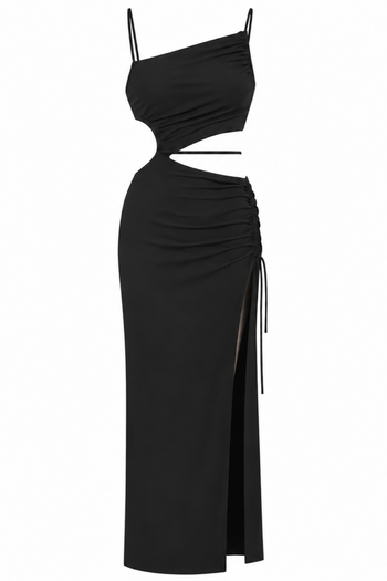 DILKON MAXI DRESS (BLACK)