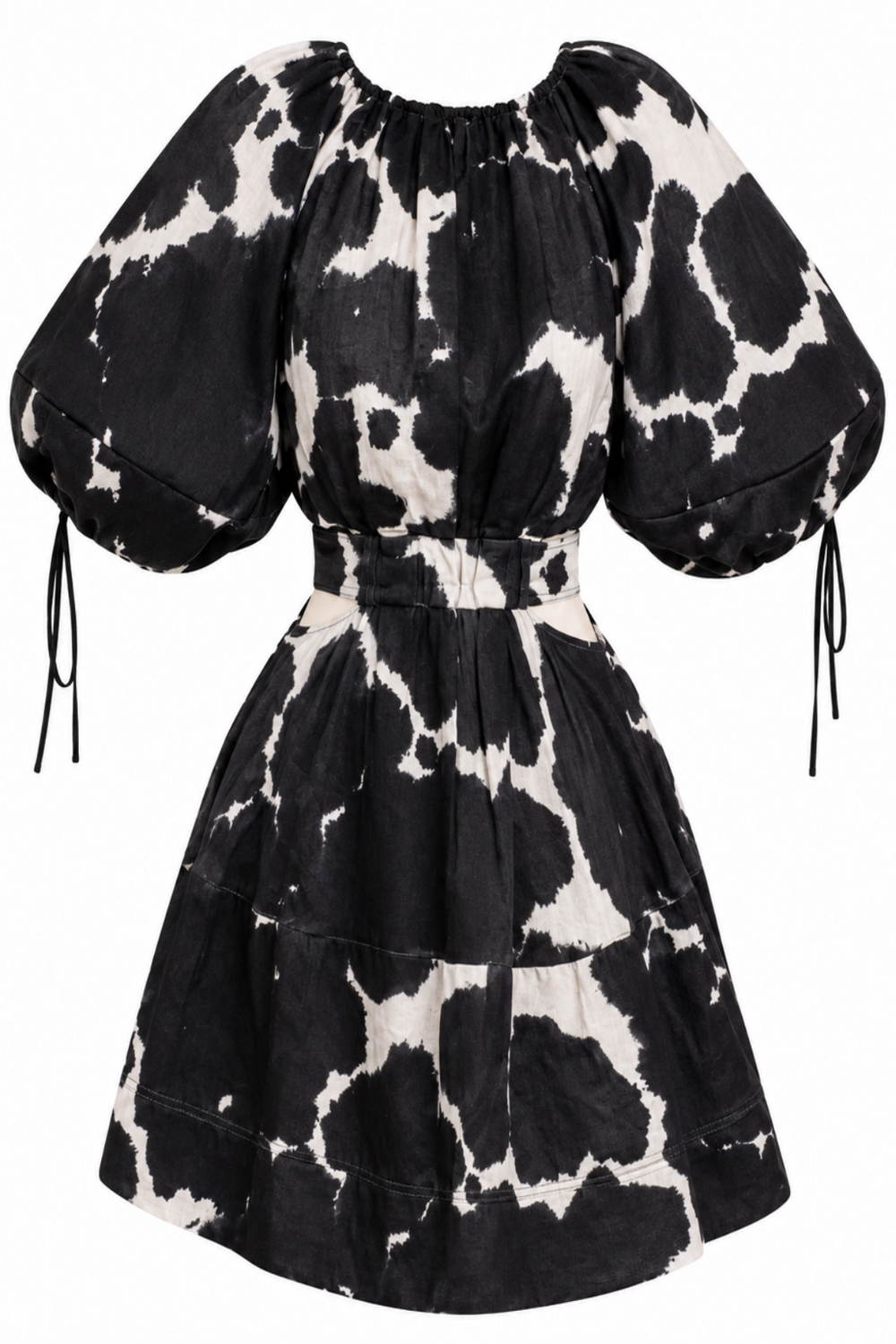 OXIDISED MINI DRESS