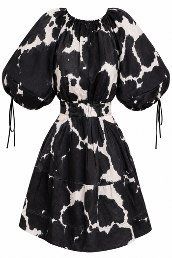 OXIDISED MINI DRESS
