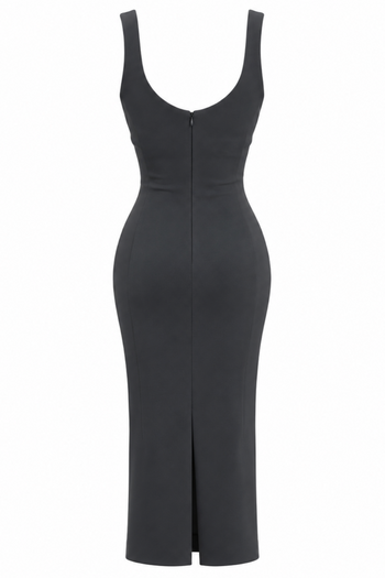 JOELLE MIDI DRESS (FOREST)