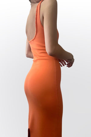 IMA DRESS (TANGERINE)