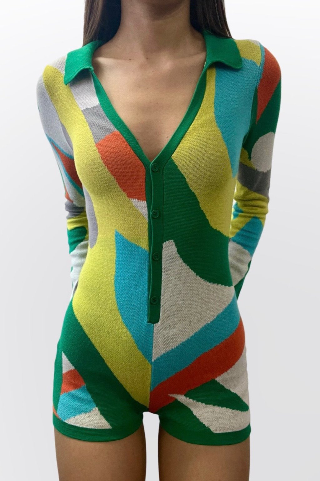 ABSTRACT ROMPER