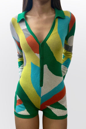 ABSTRACT ROMPER