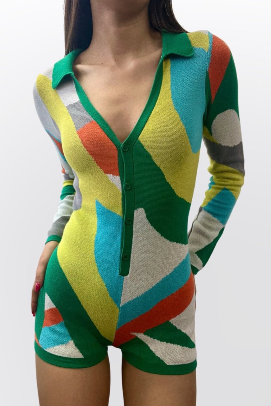 ABSTRACT ROMPER