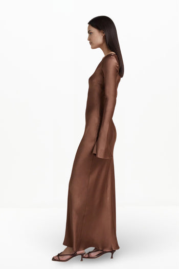 ANNIKA L/S MAXI DRESS