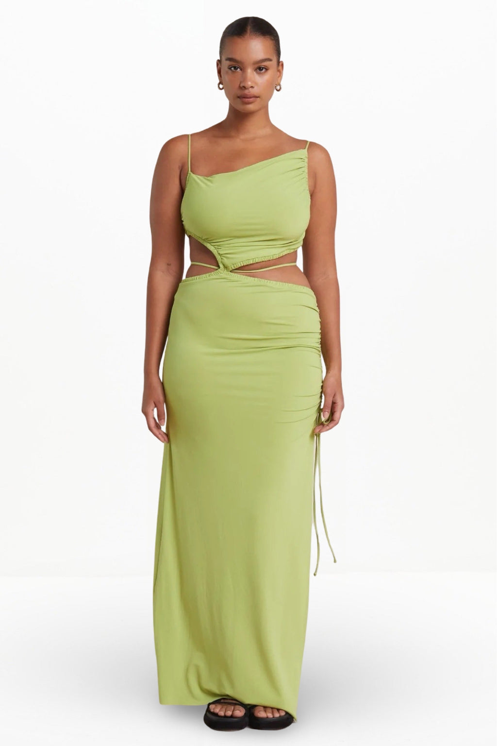 DILKON MAXI DRESS (LIME)