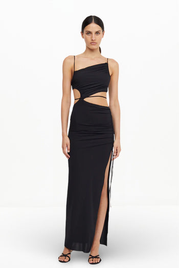 DILKON MAXI DRESS (BLACK)