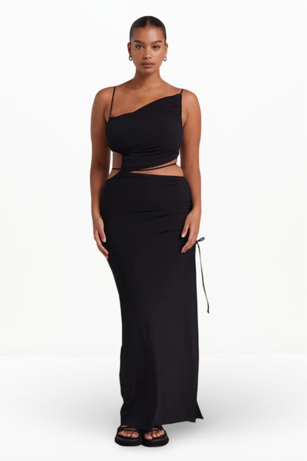 DILKON MAXI DRESS (BLACK)