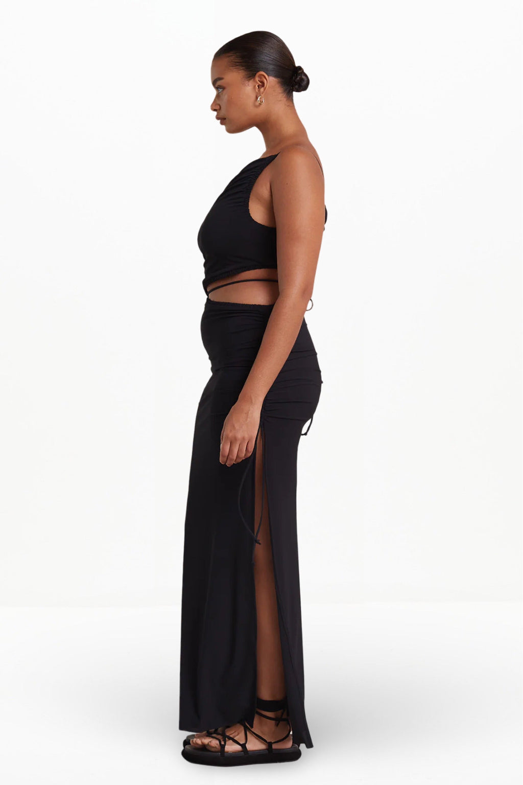 DILKON MAXI DRESS (BLACK)