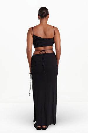 DILKON MAXI DRESS (BLACK)