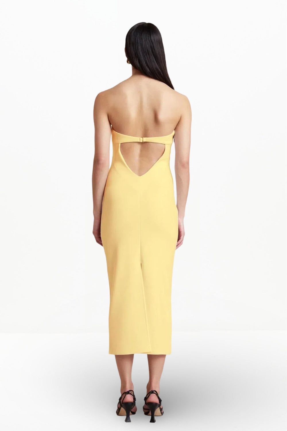 NOA MIDI DRESS (HONEY)