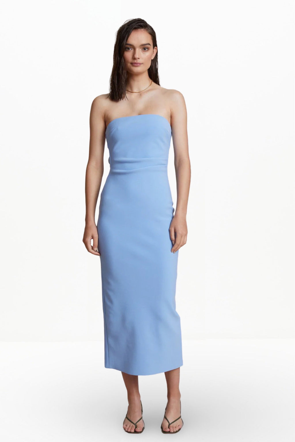 NOA MIDI DRESS (SKY BLUE)