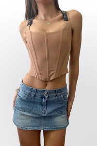 SIOBHAN CORSET (TAN)