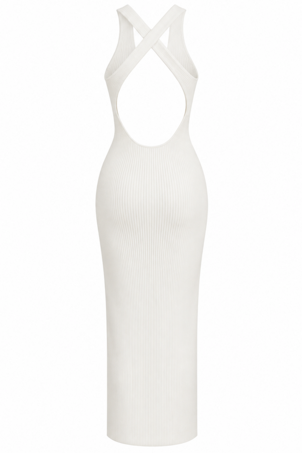 MARCELLE OPEN BACK MIDI DRESS