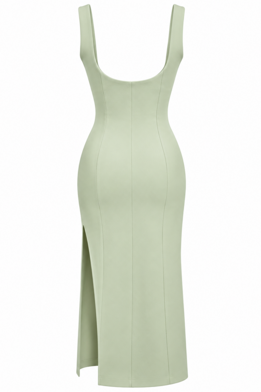 JOELLE MIDI DRESS (AVOCADO)