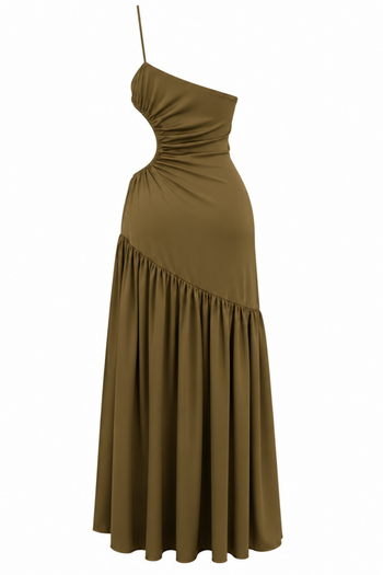 BETTINA CUT OUT DRESS (OLIVE)