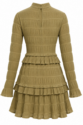 MIRELLA TIERED RUFFLE DRESS