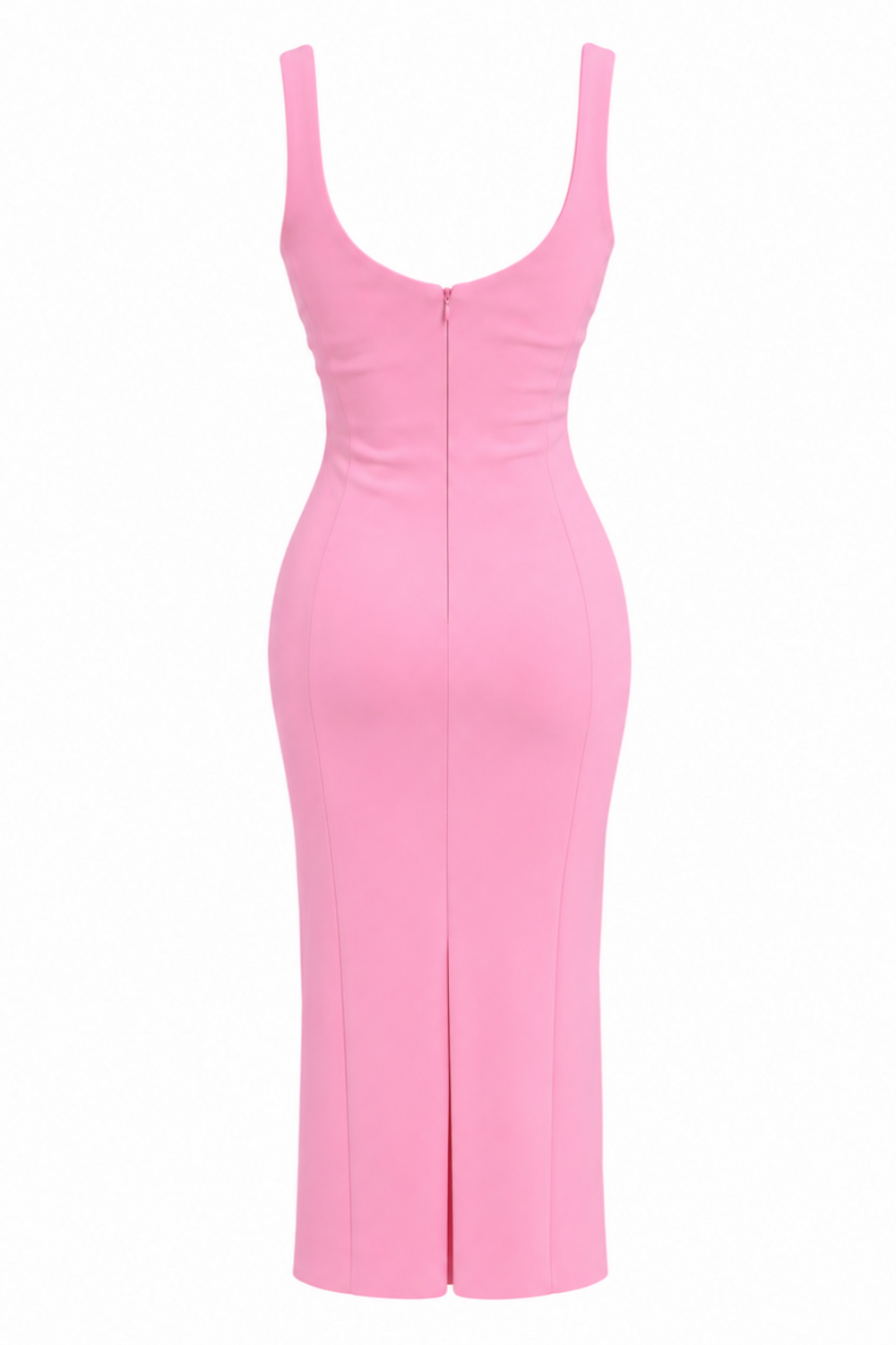 JOELLE MIDI DRESS (BUBBLEGUM)