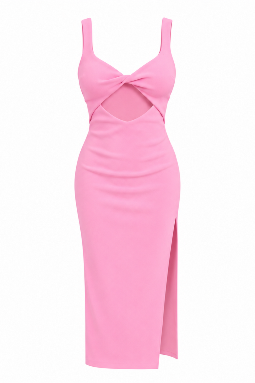 JOELLE MIDI DRESS (BUBBLEGUM)
