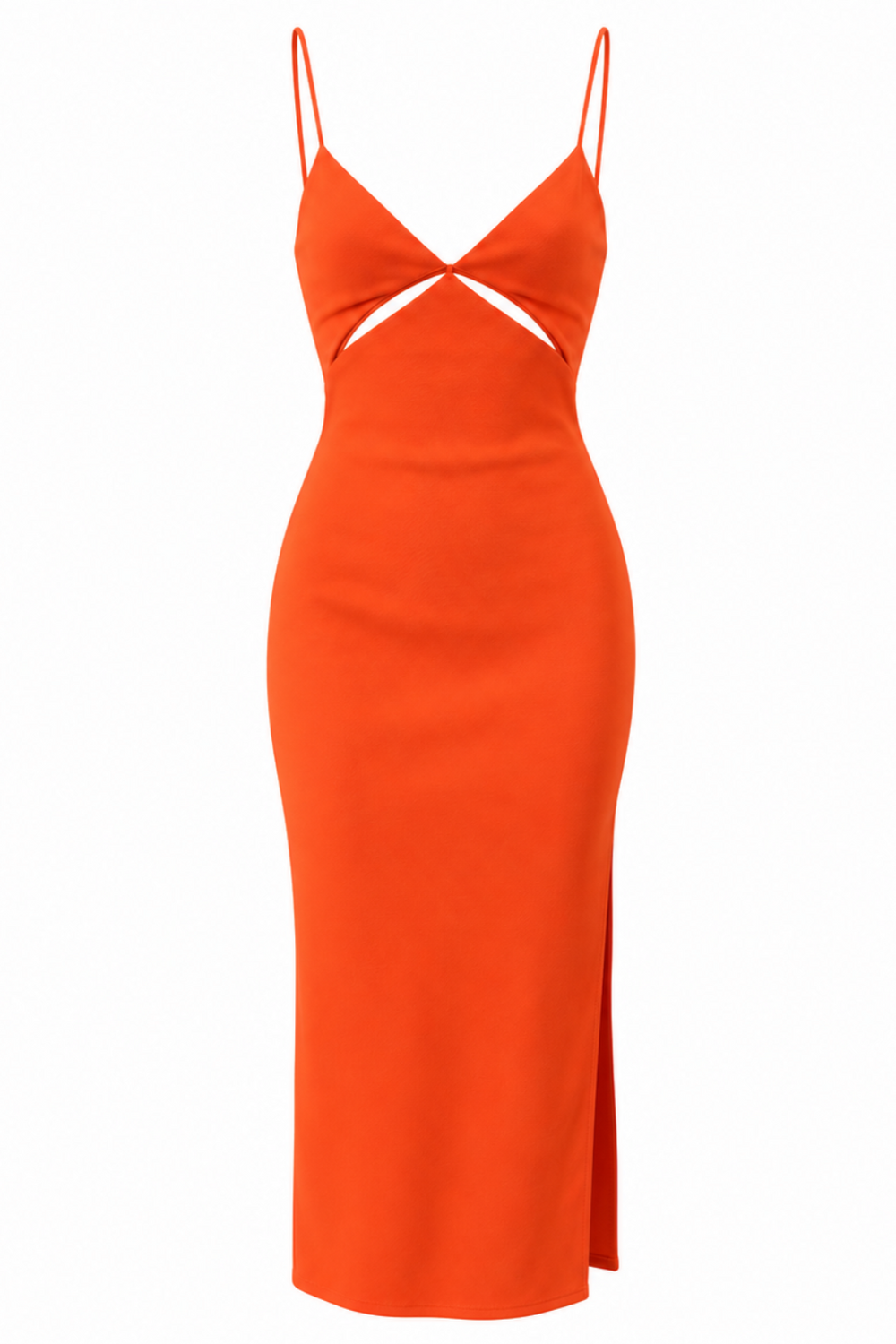 ULLA CUT OUT MIDI DRESS