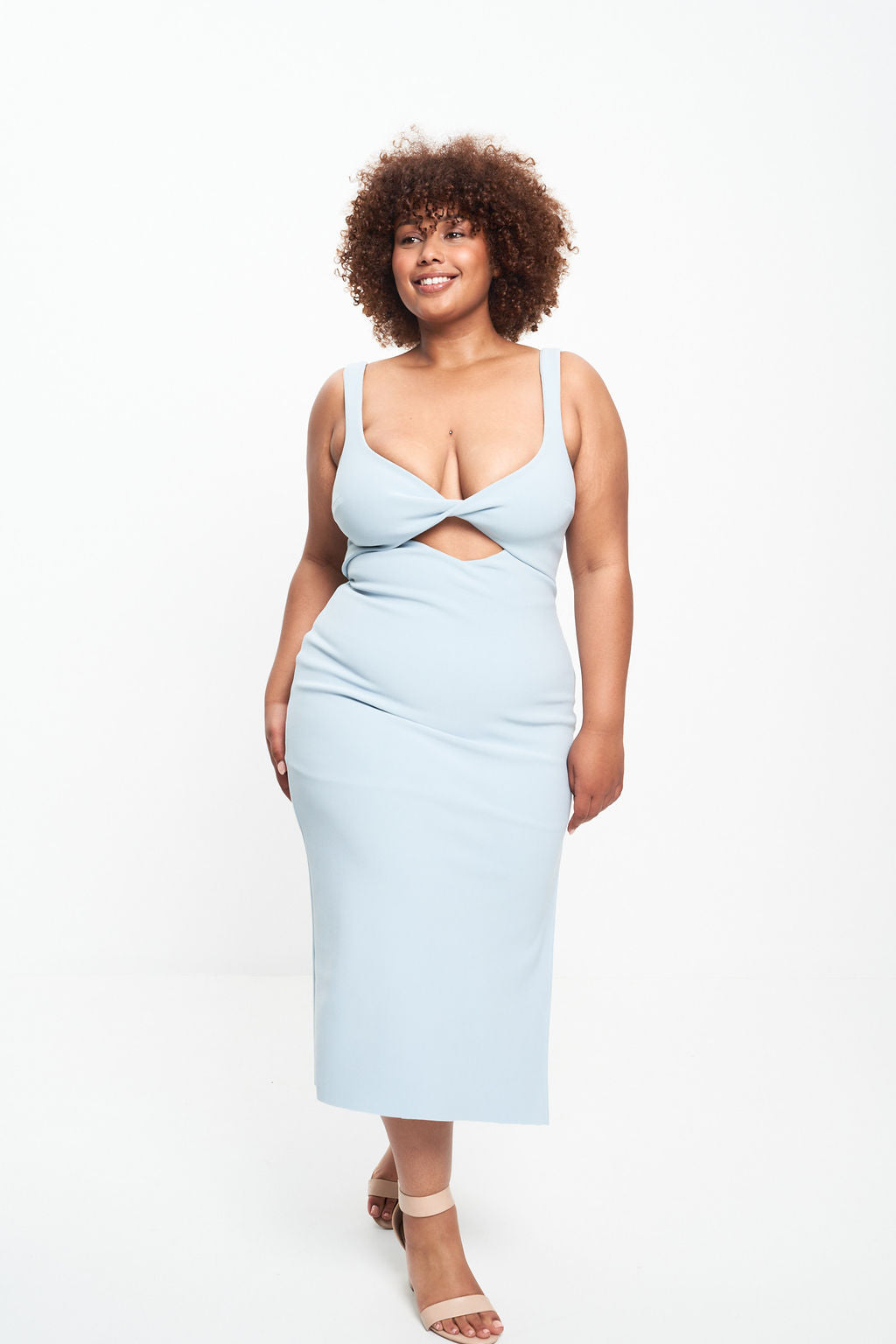 catania bitter choc linen strapless midi dress Catania Bitter Choc Linen Strapless Midi Dress
