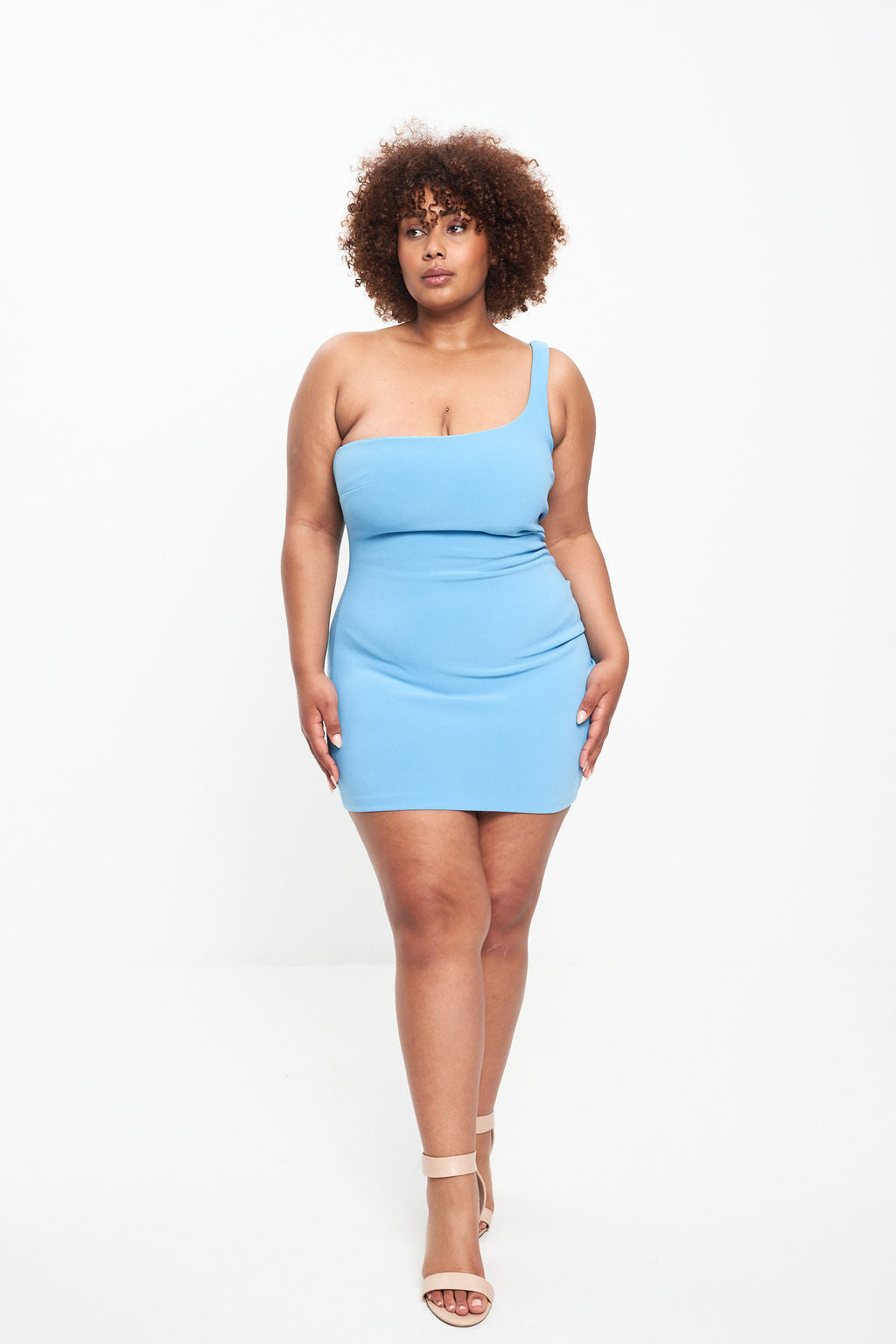 PALOMA MINI DRESS (AZURE)