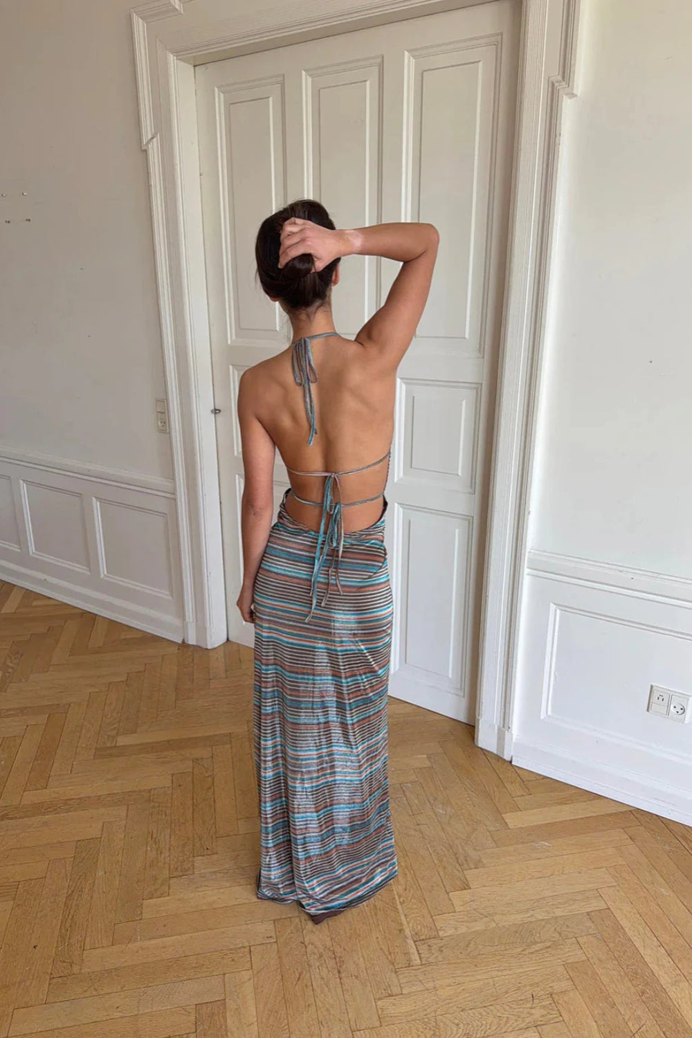 LOLU STRIPE DRESS