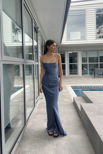 LA LUNE LACE BACK MAXI (BLUE SMOKE) – Thread Rentals