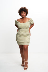 DELPHI GINGHAM MINI (OLIVE)