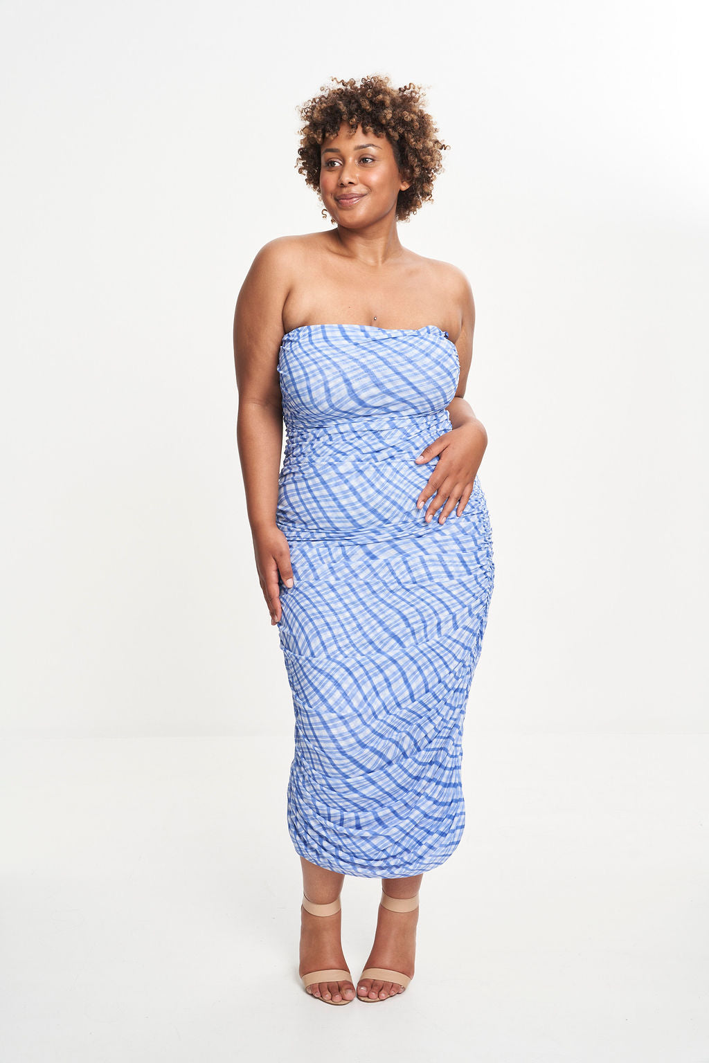 NEPTUNE MESH TUBE DRESS