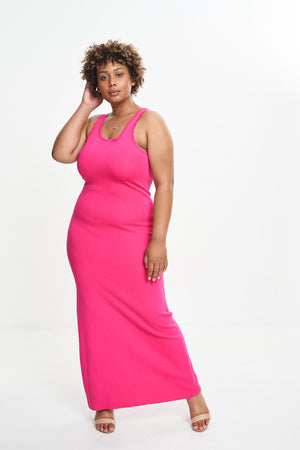 IMA DRESS (MAGENTA)