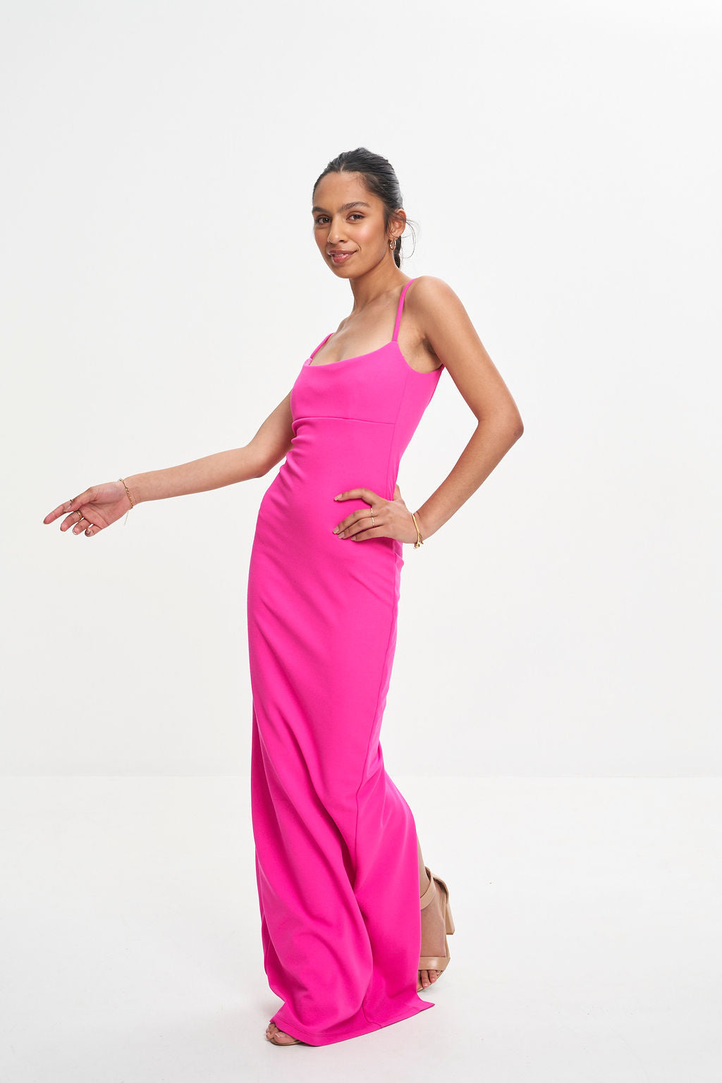 hot pink dress nz Anabella maxi Black size L Hot pink Size XS & a NEW colour way arriving this week in size Small! We will post on our story once it has arrived