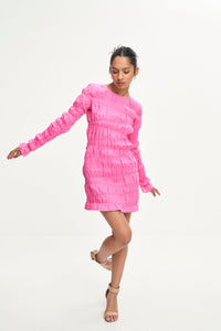 LILLIE MINI DRESS (PINK)